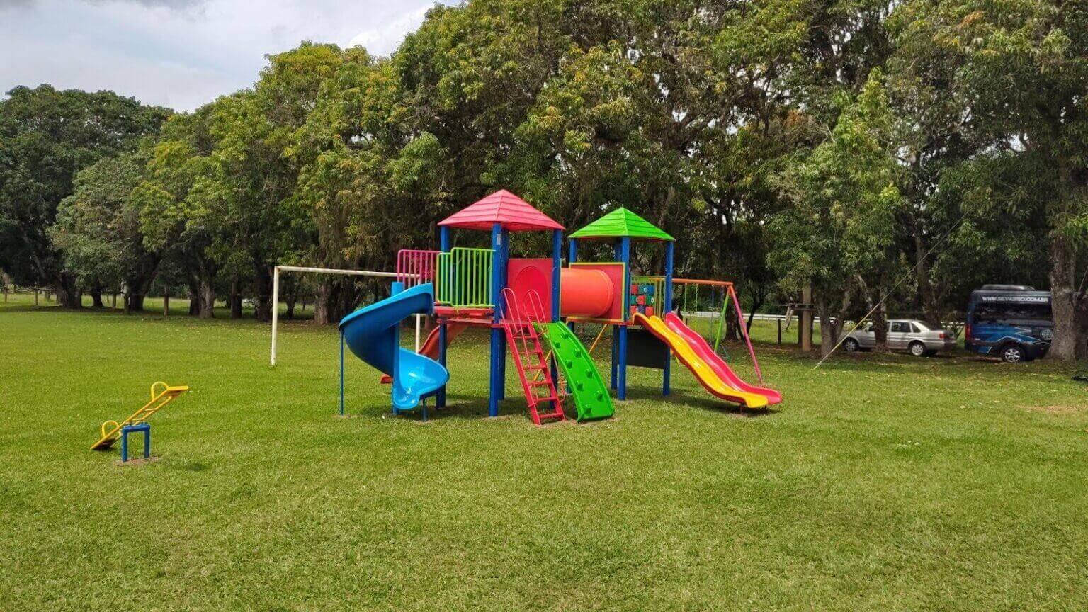 playground para chácara para fim de ano 